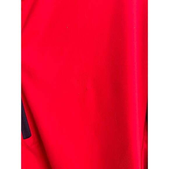 Ralph Lauren RLX Quarter-Zip Pullover Windbreaker Golf Jacket Red Men's Size L - Picture 7 of 11